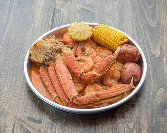 Lb Snow Crab & Headless Shrimp